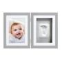 Pearhead Babyprints Desk Frame Komplekts mazuļa pēdiņu/rociņu nospieduma izveidošanai Gray P63005