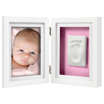 Pearhead Babyprints Desk Frame Набор для создания отпечатка ручки/ножки малыша White P63004
