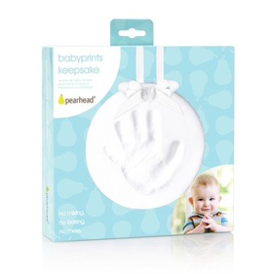 Pearhead Babyprints Keepsake Набор для создания отпечатка ручки/ножки малыша White 50020
