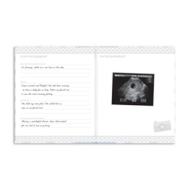 Pearhead Chevron Babybook Первый альбом малыша Blue P62201