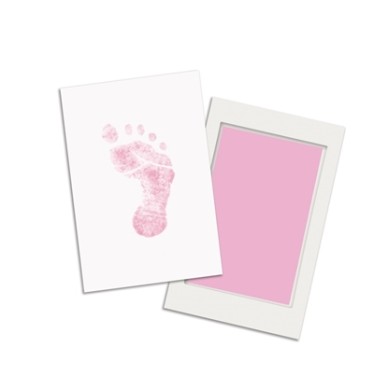 Pearhead Clean-touch Ink Pad Набор для создания отпечатка ручки/ножки малыша Pink 00009