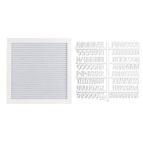 Pearhead Letterboard Set Letterboard Gray 60114
