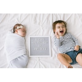 Pearhead Letterboard Set Наборная доска с буквами Gray 60114