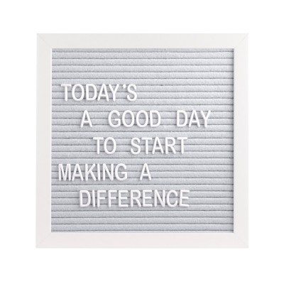 Pearhead Letterboard Set Наборная доска с буквами Gray 60114