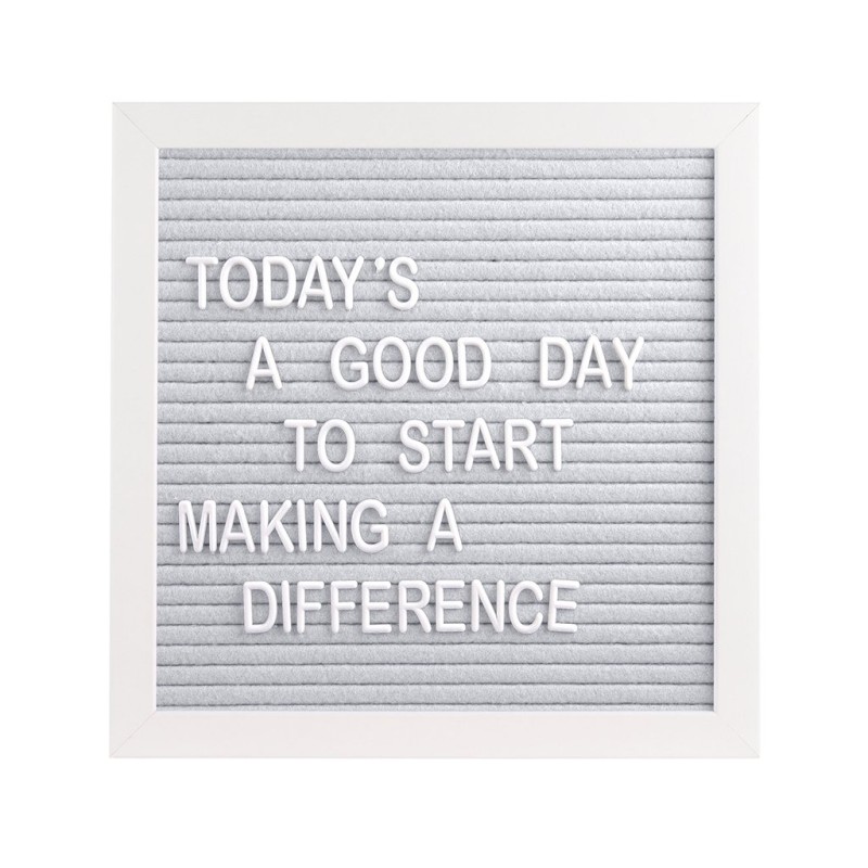 Pearhead Letterboard Set Наборная доска с буквами Gray 60114