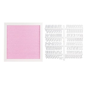 Pearhead Letterboard Set Letterboard Pink 60113