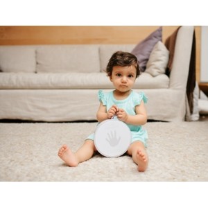 Pearhead My Little Babyprints Tin Набор для создания отпечатка ручки/ножки малыша Gray 82015