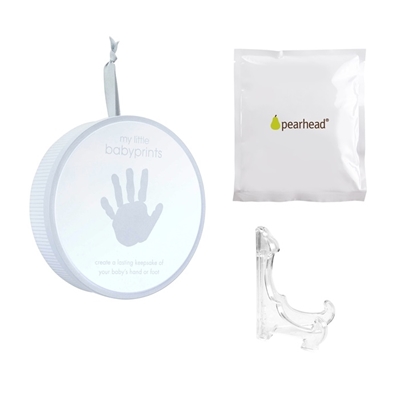 Pearhead My Little Babyprints Tin Набор для создания отпечатка ручки/ножки малыша Gray 82015