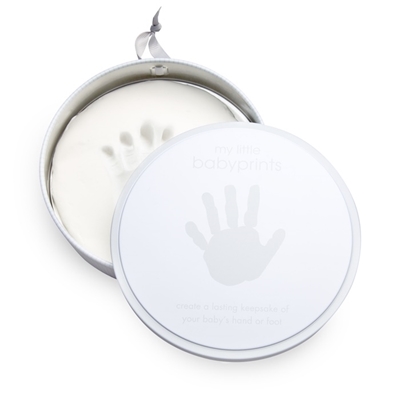 Pearhead My Little Babyprints Tin Набор для создания отпечатка ручки/ножки малыша Gray 82015