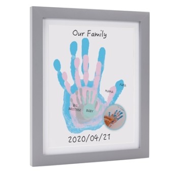 Pearhead Our Family Handprint Frame Handprint Frame P63024