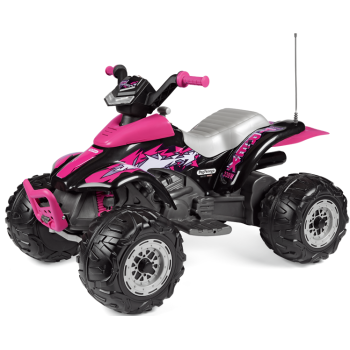 Peg Perego Corral T-Rex 330W Pink 12V Elektriskais kvadracikls bērniem IGOR0101