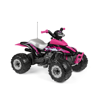 Peg Perego Corral T-Rex 330W Pink 12V Elektriskais kvadracikls bērniem IGOR0101