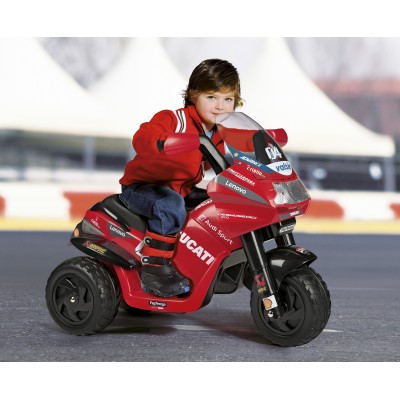 Peg Perego Ducati Desmosedici EVO 6V Elektriskais motocikls bērniem IGED0922