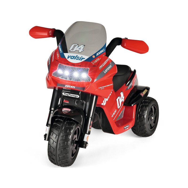 Peg Perego Ducati Desmosedici EVO 6V Elektriskais motocikls bērniem IGED0922