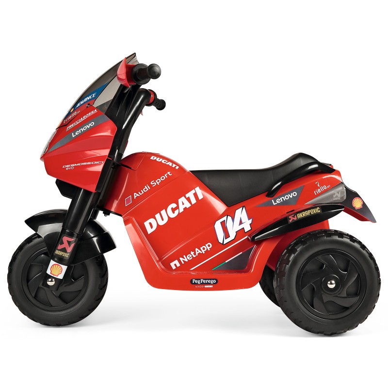 Peg Perego Ducati Desmosedici EVO 6V Elektriskais motocikls bērniem IGED0922