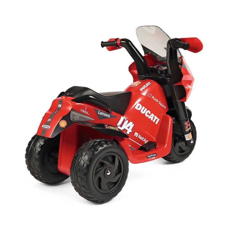 Peg Perego Ducati Desmosedici EVO 6V Elektriskais motocikls bērniem IGED0922