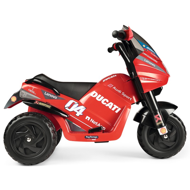 Peg Perego Ducati Desmosedici EVO 6V Elektriskais motocikls bērniem IGED0922