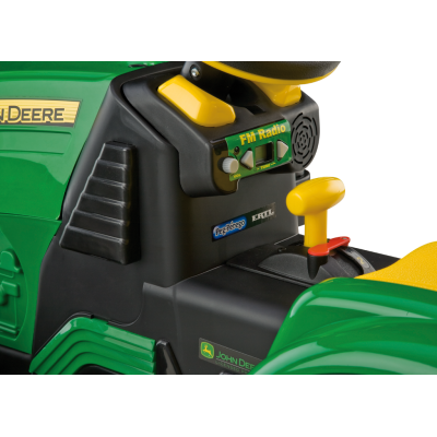 Peg Perego John Deere Ground Force with trailer 12V Детский электро трактор IGOR0047