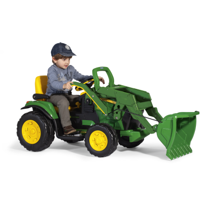 Peg Perego John Deere Ground Loader 12V Детский электро трактор IGOR0068