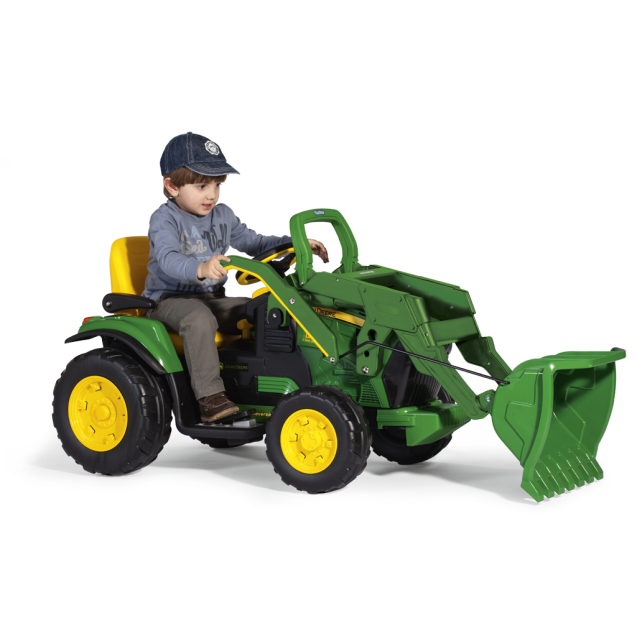 Peg Perego John Deere Ground Loader 12V Детский электро трактор IGOR0068