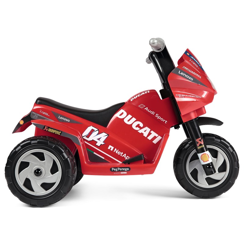 Peg Perego Ducati Mini Evo 6V Электрический мотоцикл для детей IGMD0007