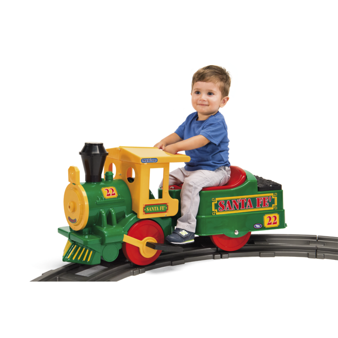 Peg Perego Santa Fe Train 6V Детский электро поезд IGED1071