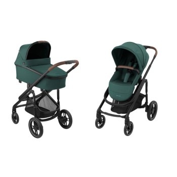 Maxi Cosi Plaza+ Essential Green Bērnu rati