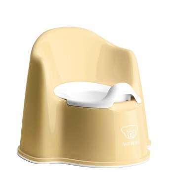 BabyBjorn Potty Chair Bērnu podiņš Powder Yellow, 055266