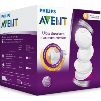 Philips Avent Vienreizējie krūštura ieliktņi 24gb. SCF254/24