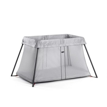 BabyBjorn Travel Cot кроватка для путешествий Light, Lightsilver, 040248