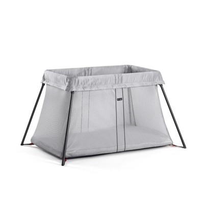 BabyBjorn Travel Cot кроватка для путешествий Light, Lightsilver, 040248