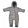 Lodger Skier Polyester Print kombinezons 6-9m, Coal, SK 577_6-12