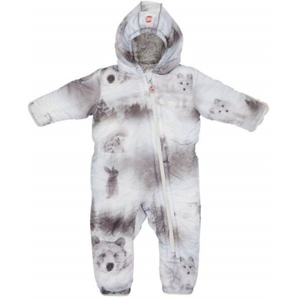Lodger Skier Polyester Print Botanimal Mist kombinezons 6-12m, SK 593 6-12