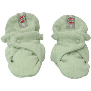 Lodger Slipper Solid Kokvilnas čībiņas ar spiedpogām Leaf 3-6 m SLC 070_3-6