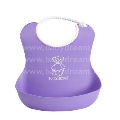 BabyBjorn Мягкий нагрудник Soft Bib Purple