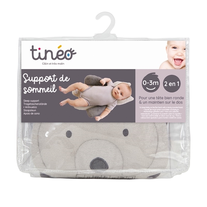 Tineo Baby Nest And Pillow Эргономичное детское гнездышко кокон Little Wolf 405341
