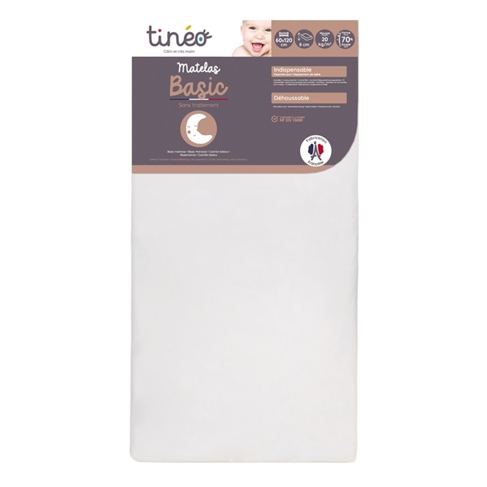 Tineo Basic Baby Mattress Bērnu matracis 60х120 сm 575401
