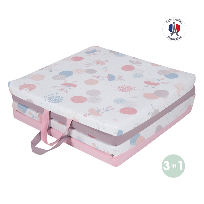 Tineo Clever playmat Daudzfunkcionāls spēļu paklājiņš 3in1 Ballerina 595586