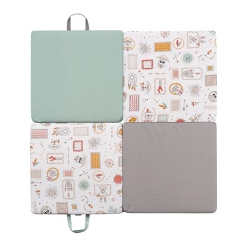 Tineo Clever playmat Daudzfunkcionāls spēļu paklājiņš 3in1 Indian 595584