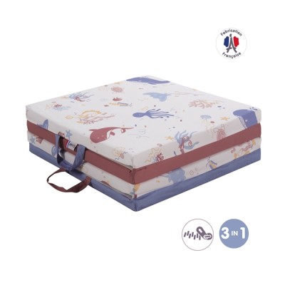 Tineo Clever playmat Многофункциональный игровой коврик 3in1 Ocean 595580