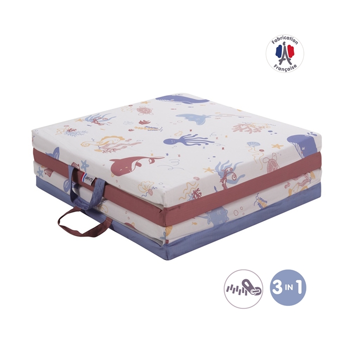 Tineo Clever playmat Многофункциональный игровой коврик 3in1 Ocean 595580