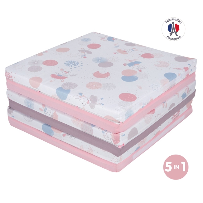 Tineo Clever Playmat Daudzfunkcionāls spēļu paklājiņš 5in1 Ballerina 595587