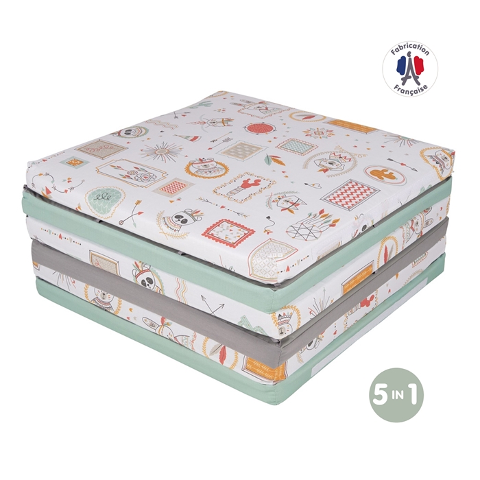 Tineo Clever Playmat Многофункциональный игровой коврик 5in1 Indian 595585