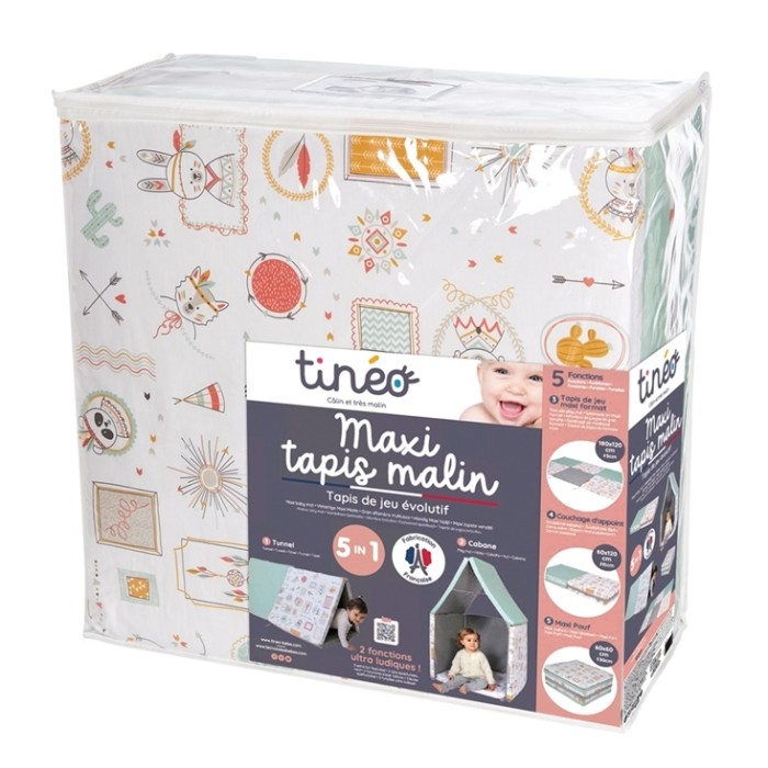 Tineo Clever Playmat Многофункциональный игровой коврик 5in1 Indian 595585