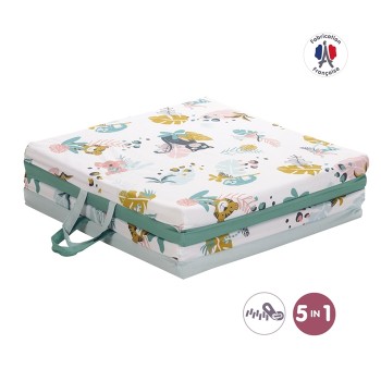 Tineo Clever Playmat Daudzfunkcionāls spēļu paklājiņš 5in1 Jungle 595583