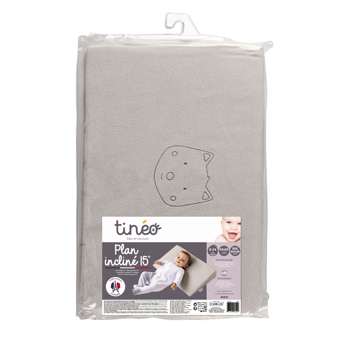 Tineo Cot Wedge Ortopēdiskais spilvens zīdaiņiem 15° Little Wolf 265340