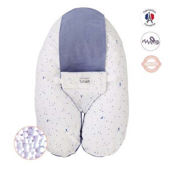 Tineo Terry Multirelax Spilvens pakaviņš 3 vienā Blue 685362