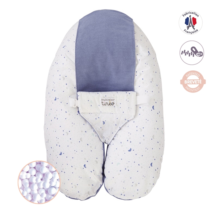 Tineo Terry Multirelax Pillowcase 3 in 1 Blue 685362