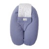 Tineo Terry Multirelax Spilvens pakaviņš 3 vienā Blue 685362