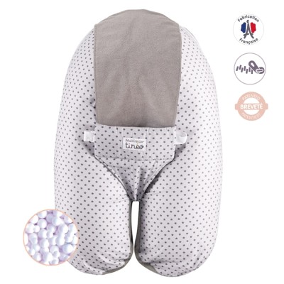 Tineo Terry Multirelax Spilvens pakaviņš 3 vienā Grey 684466